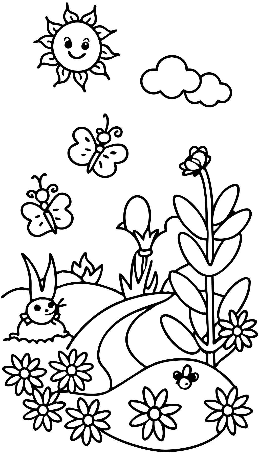 make a picture a coloring page